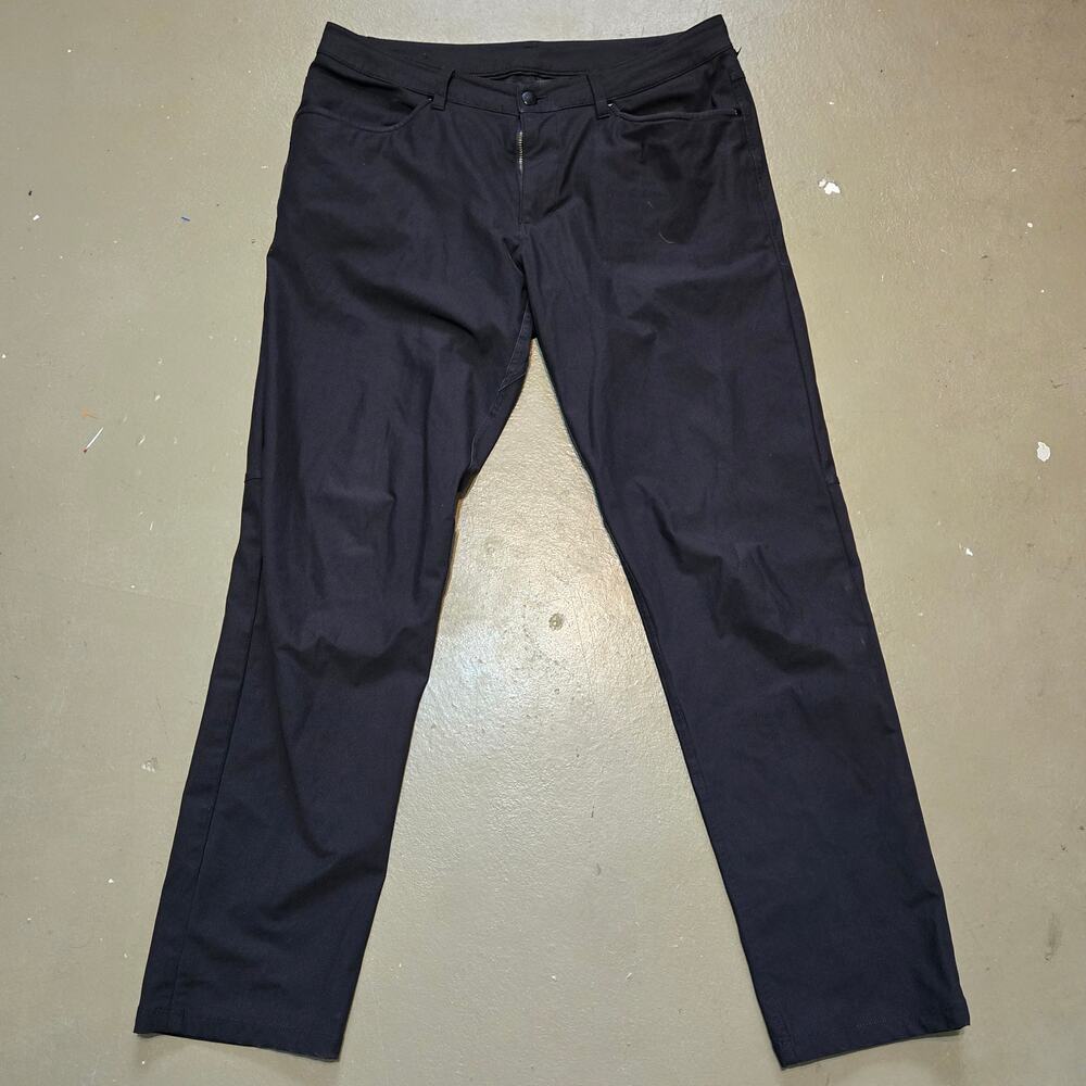 Lululemon ABC‎ Classic Fit Warpstreme Pants in Black Men's Size 34